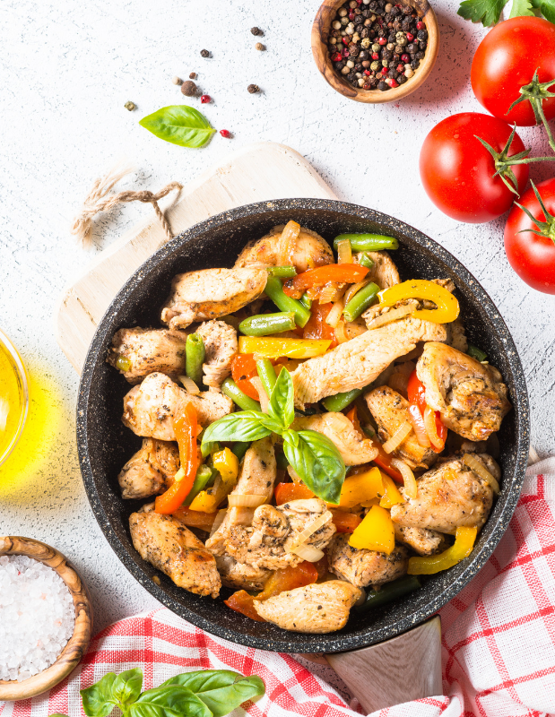 One Pan Chicken and Veggie Bowl Mummies On A Mission