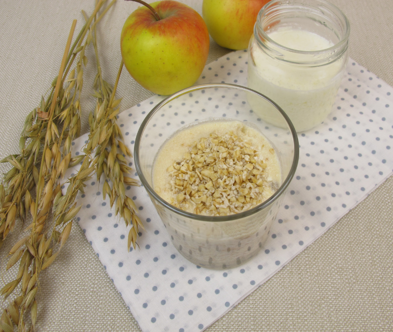 Apple Pie Overnight Oats