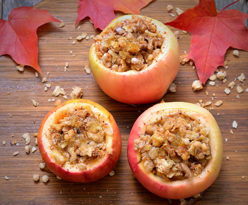 Nanna D’s Old-Fashioned Maple Baked Apples