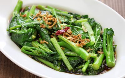 Dad’s Asian Greens, aka Dragon Food