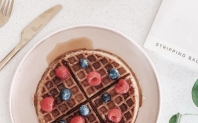 Naked Waffles & Caramel Butter